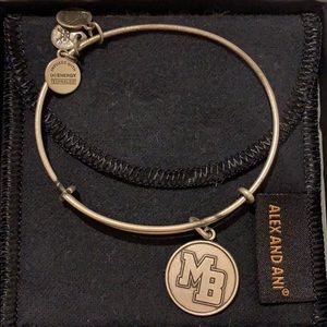 Alex and Ani MB charm bangle